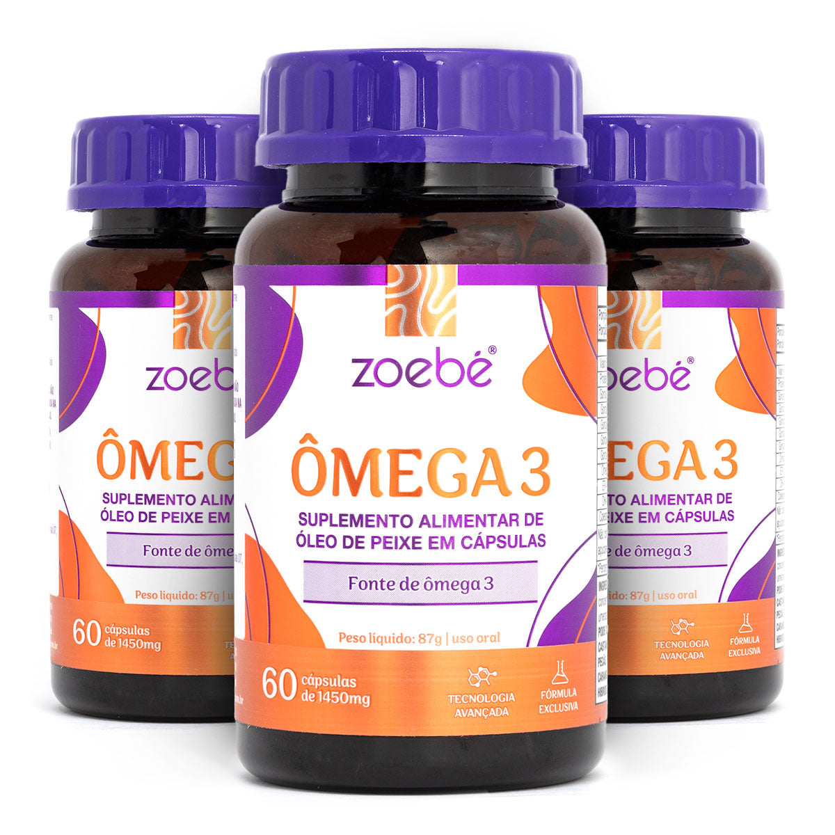 Ômega 03 - Kit com 03 Un