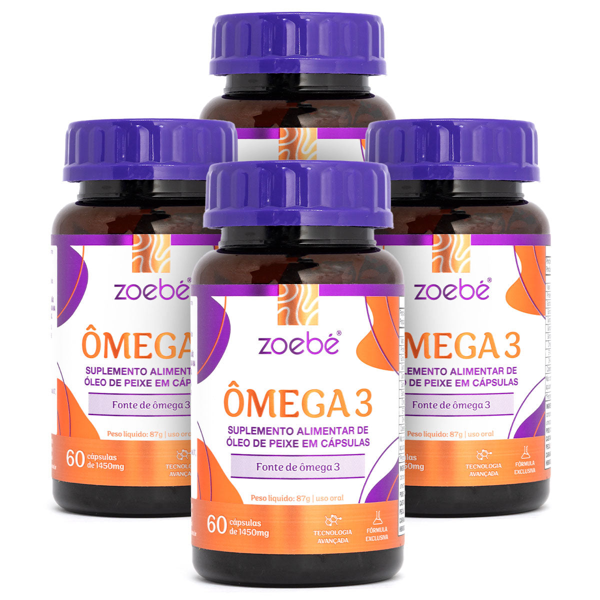 Ômega 03 - Kit com 04 Un