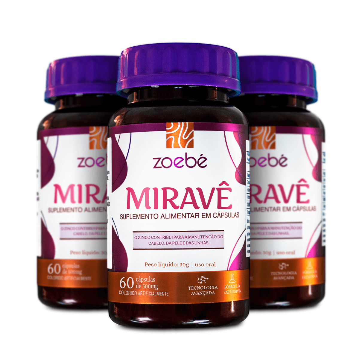 Kit Mirave (3un) + ErosGold (3un) + Ecobag (Brinde)