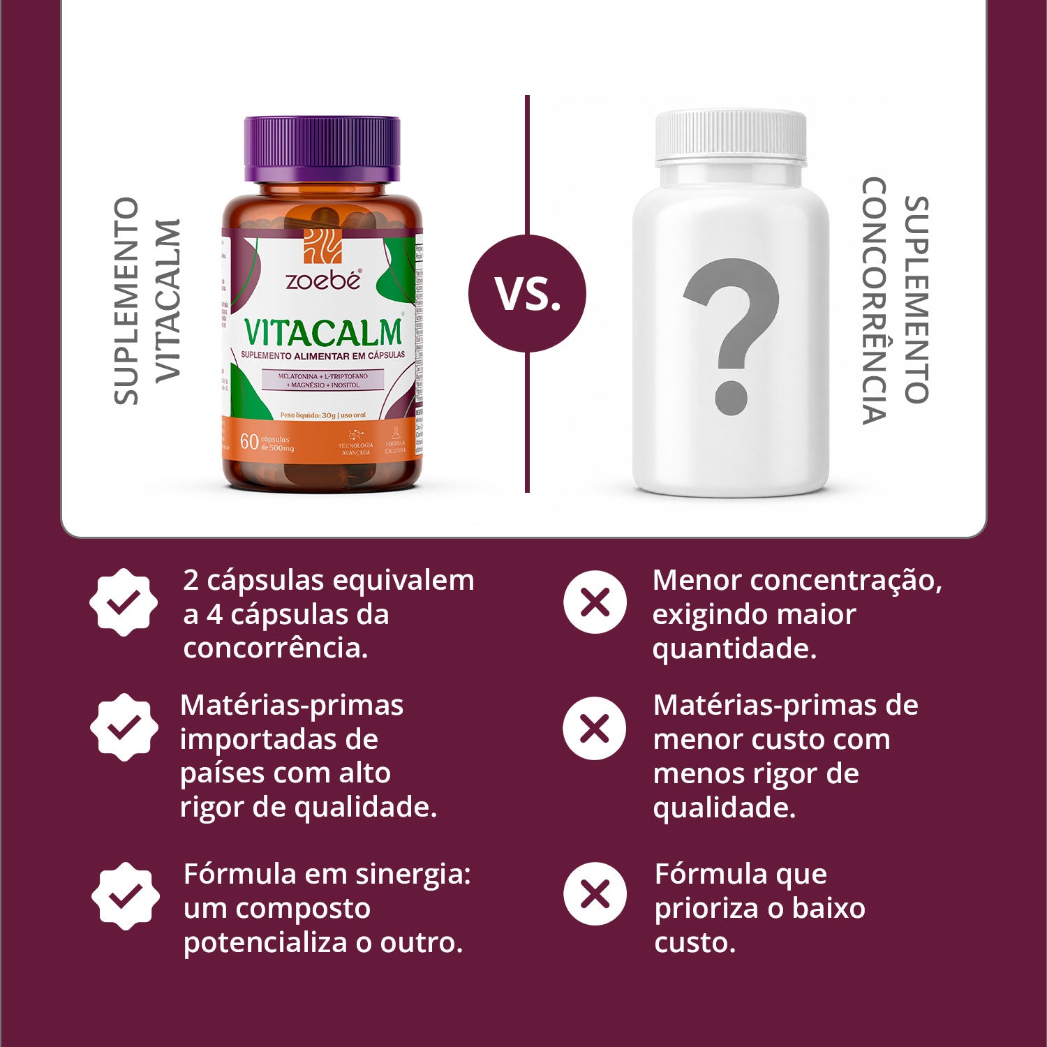 Vitacalm - 60 Cápsulas