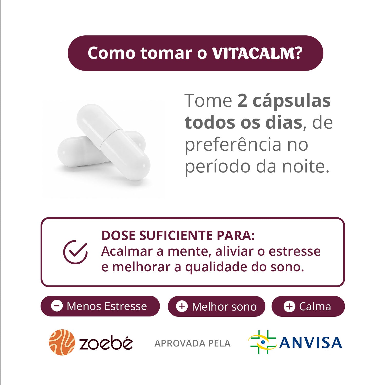 Vitacalm - 60 Cápsulas