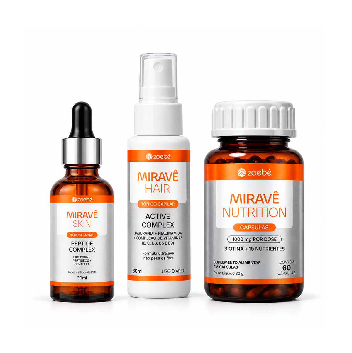Kit Miravê Rotina Completa