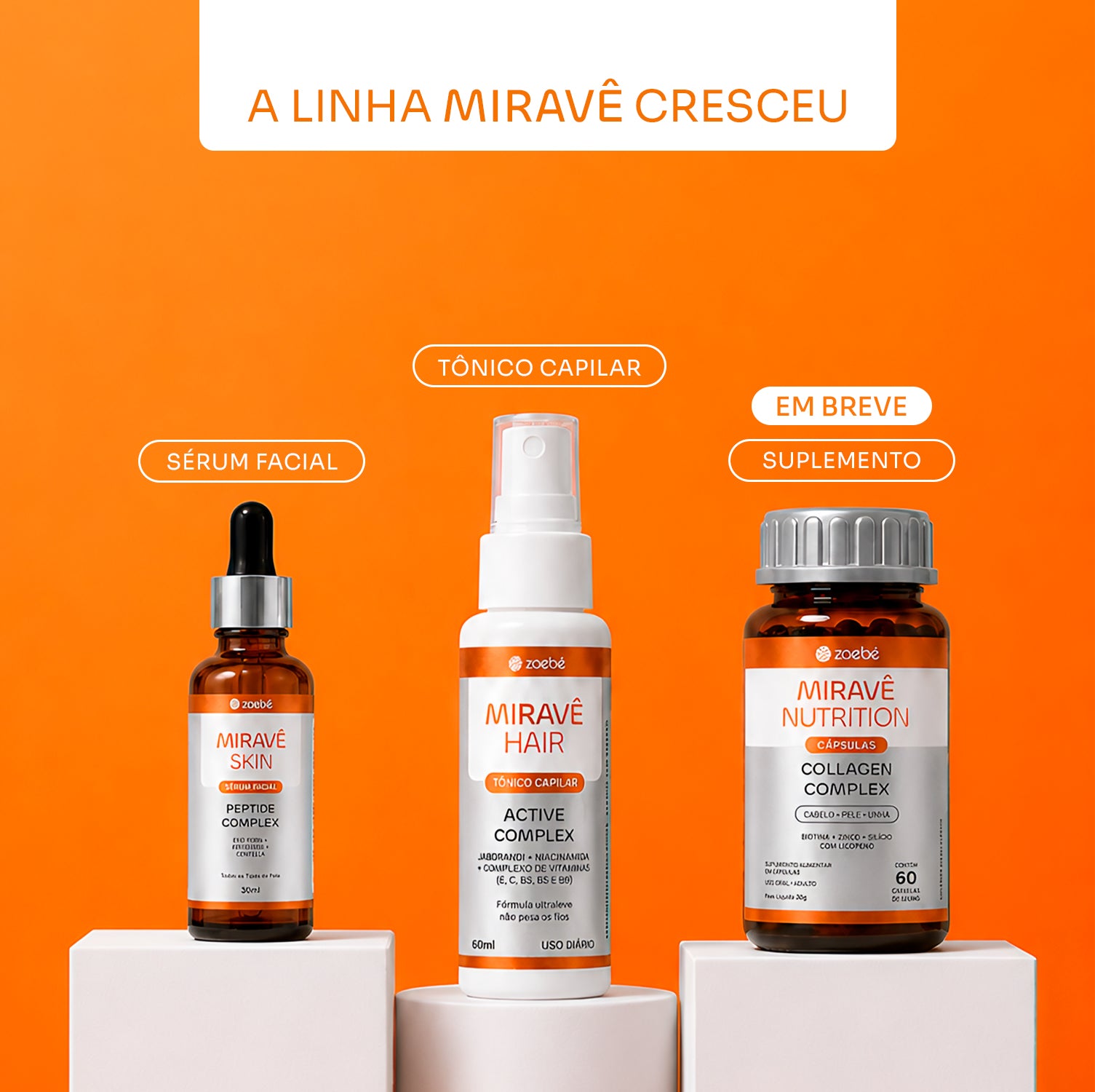 Kit Miravê Sérum Facial e Tônico