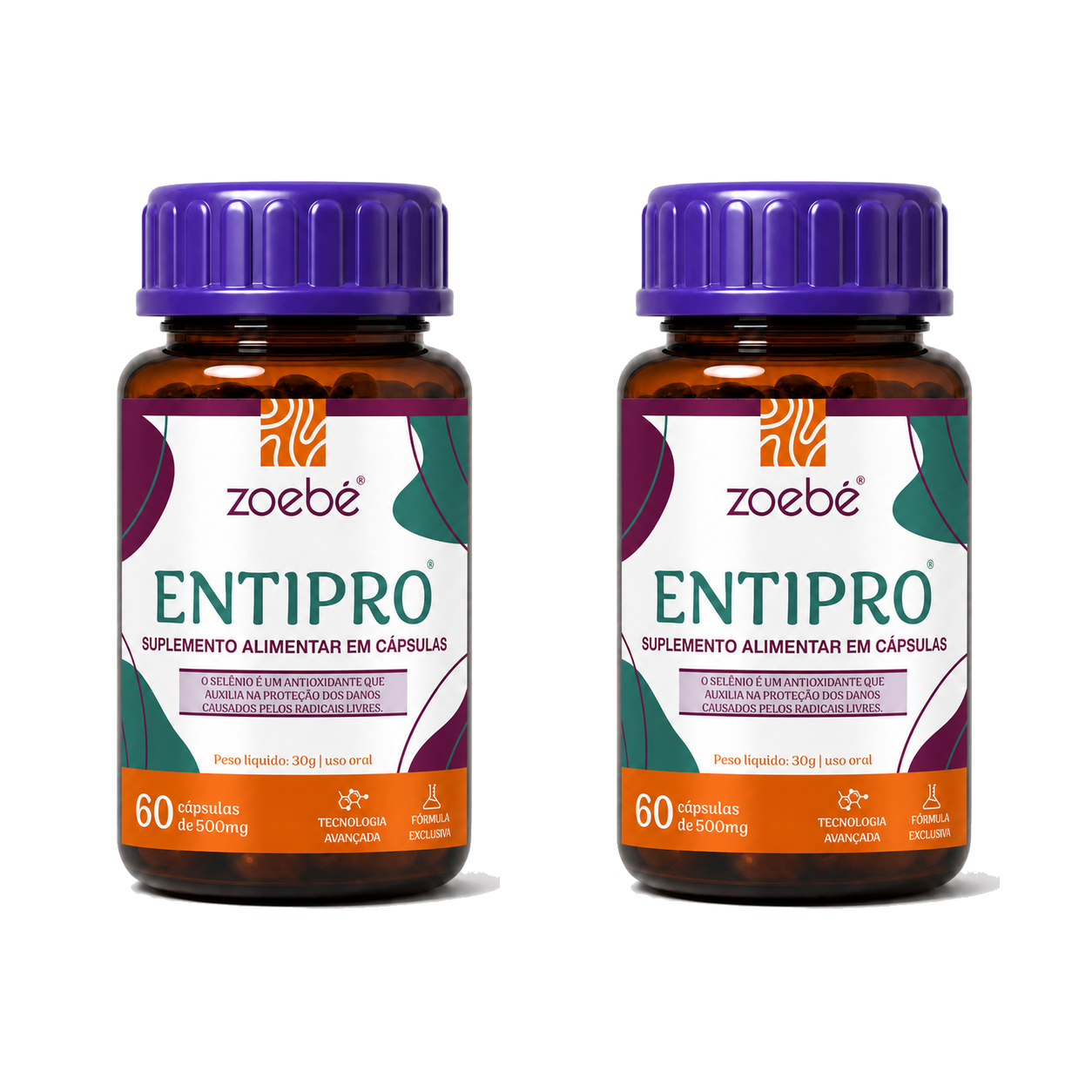 Entipro Kit C/ 2 - 120 Cápsulas