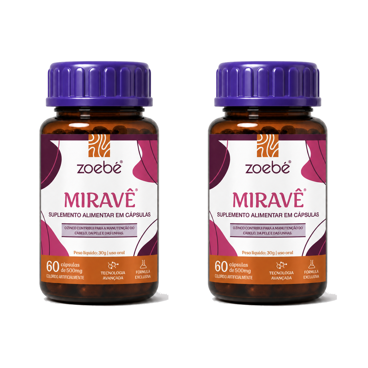 Miravê Kit C/ 2 - 120 Cápsulas