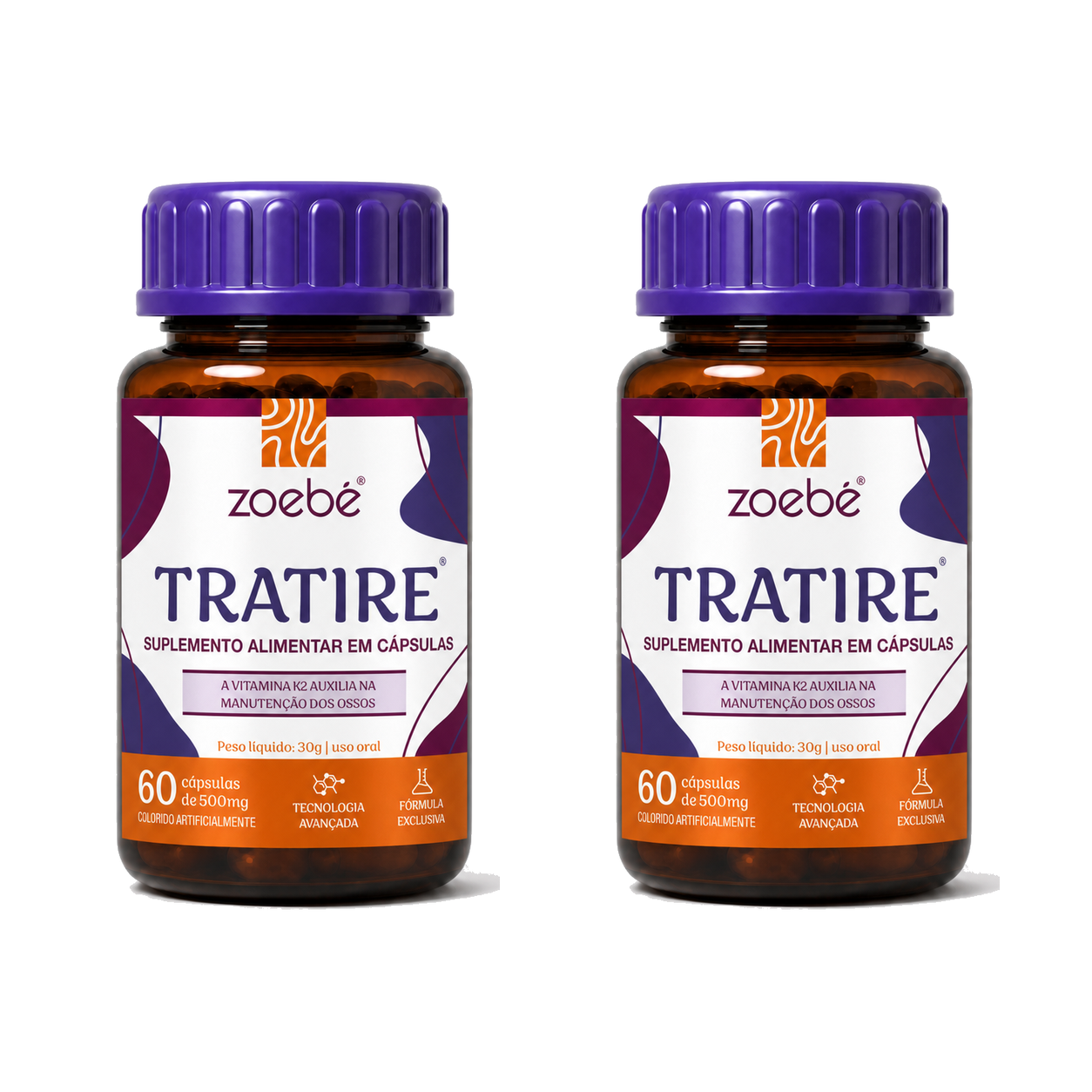 Tratire Kit C/ 2 - 120 Cápsulas
