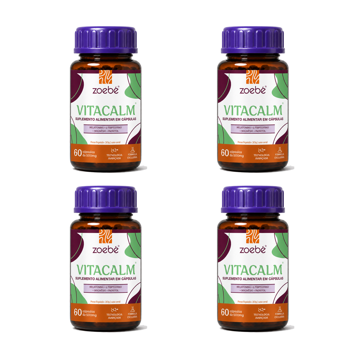 Vitacalm Kit C/ 4 - 240 Cápsulas