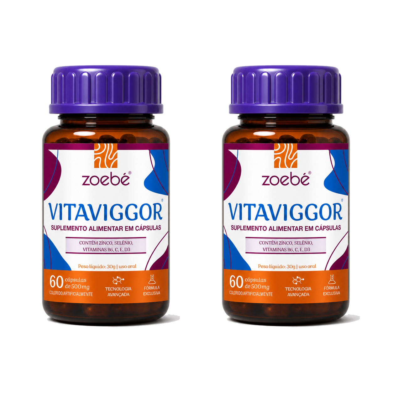 Vitaviggor Kit C/ 2 - 120 Cápsulas